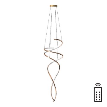 Zuma Line - LED Stmievateľný luster na lanku LED/68W/230V 3000/4000/6000K rose gold + diaľkové ovládanie