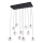 Zuma Line - LED závesný luster na lanku 11xLED/3W/230V čierny