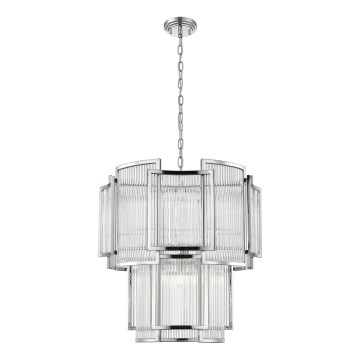 Zuma Line - Luster na reťazi 8xE14/60W/230V lesklý chróm