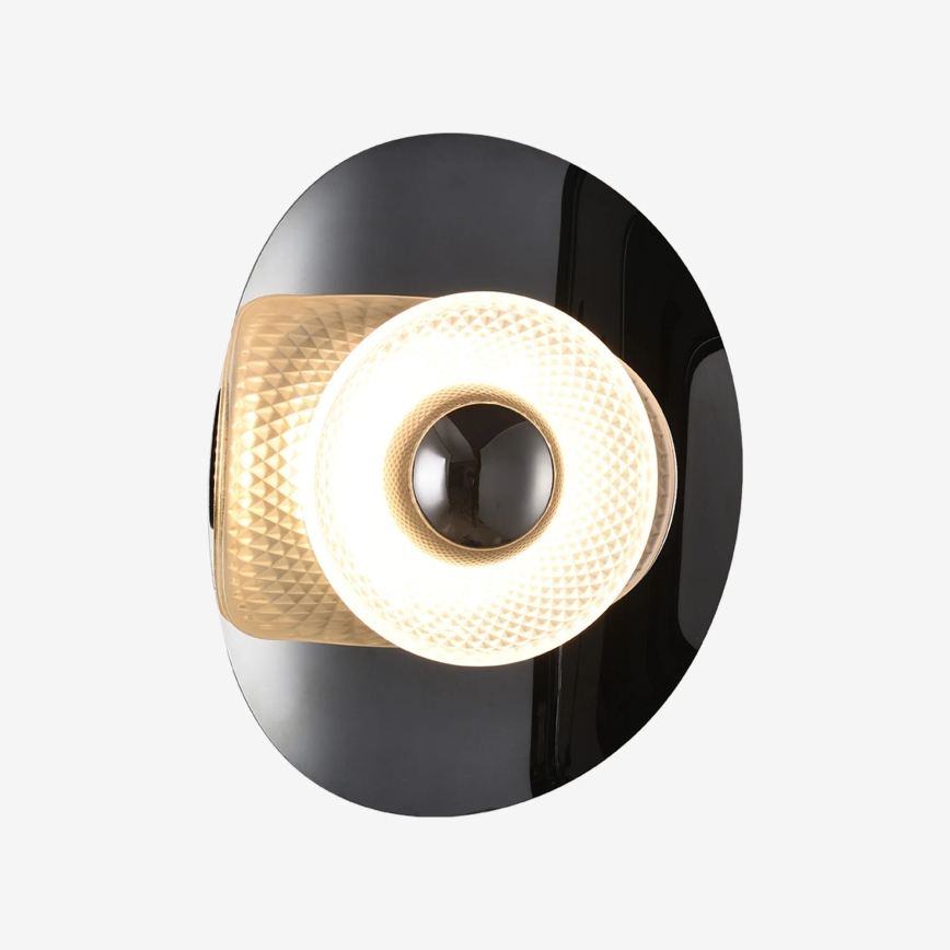 Zuma Line - LED nástenné svietidlo LED/8W/230V čierna/dymová čierna