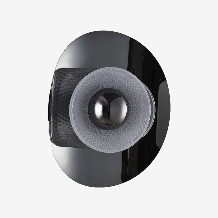 Zuma Line - LED nástenné svietidlo LED/8W/230V čierna/dymová čierna