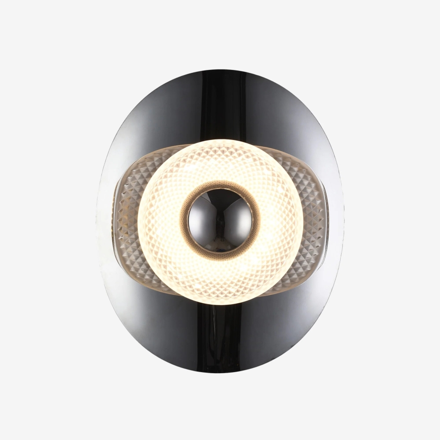 Zuma Line - LED nástenné svietidlo LED/8W/230V čierna/dymová čierna