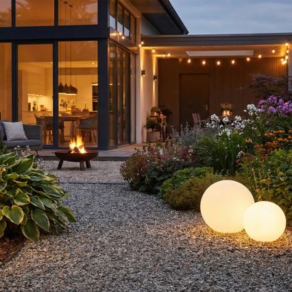 Zuma Line - Vonkajšie svietidlo 1xE27/15W/230V priemer 40 cm IP44