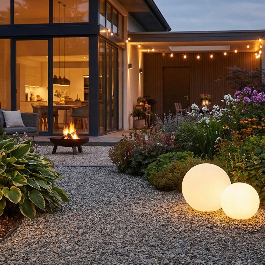 Zuma Line - Vonkajšie svietidlo 1xE27/15W/230V priemer 40 cm IP44