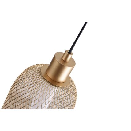 Zuma Line - LED stmievateľný luster na lane LED/27 W/230 V 3000–5700 K zlatý + diaľkové ovládanie