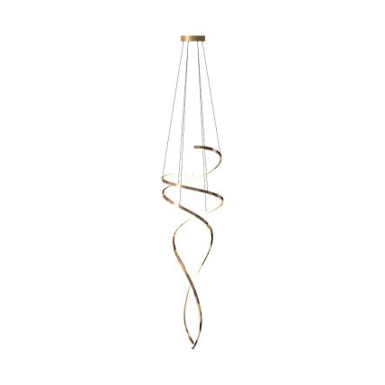 Zuma Line - LED Stmievateľný luster na lanku LED/68W/230V 3000/4000/6000K rose gold + diaľkové ovládanie
