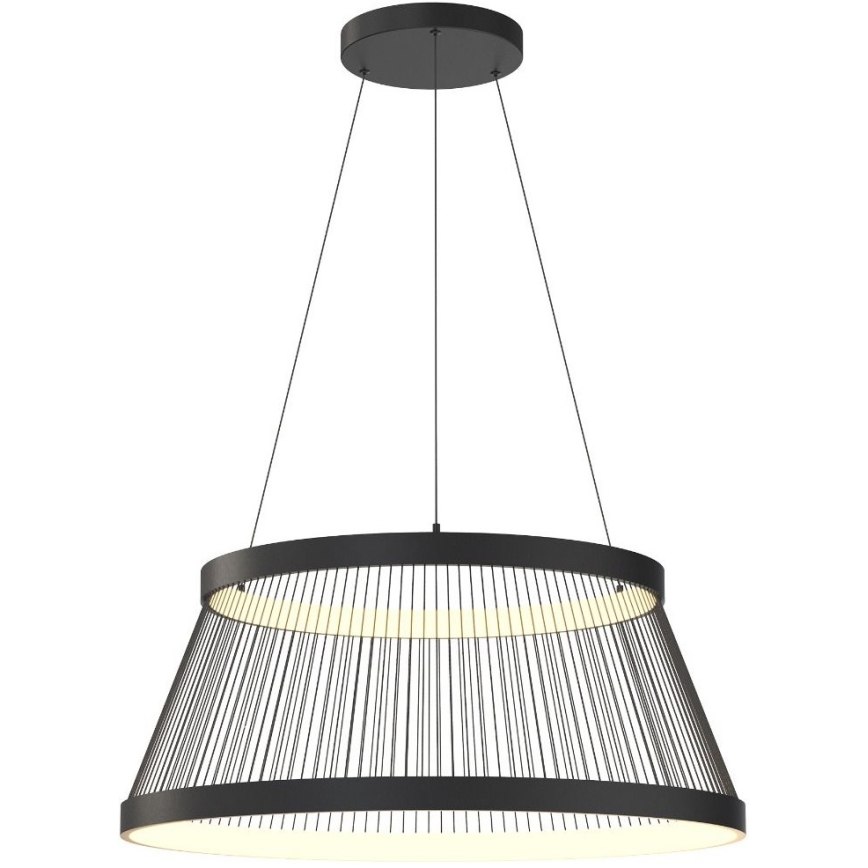 Zuma Line - LED Stmievateľný luster na lanku LED/53W/230V 2700-6000K čierna + diaľkové ovládanie