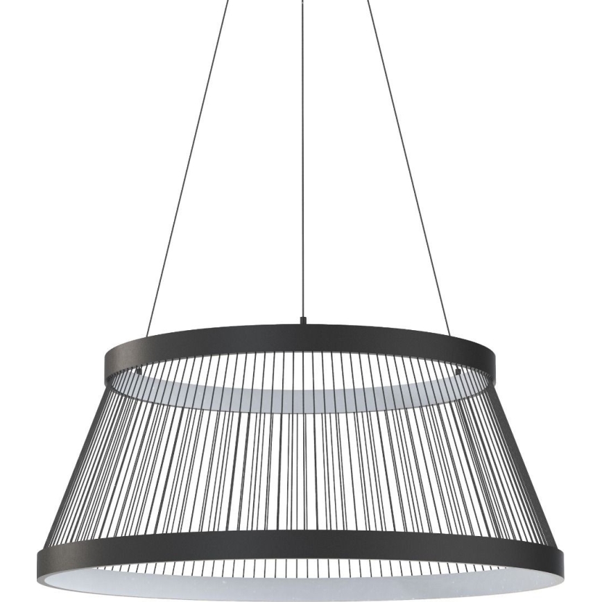 Zuma Line - LED Stmievateľný luster na lanku LED/53W/230V 2700-6000K čierna + diaľkové ovládanie