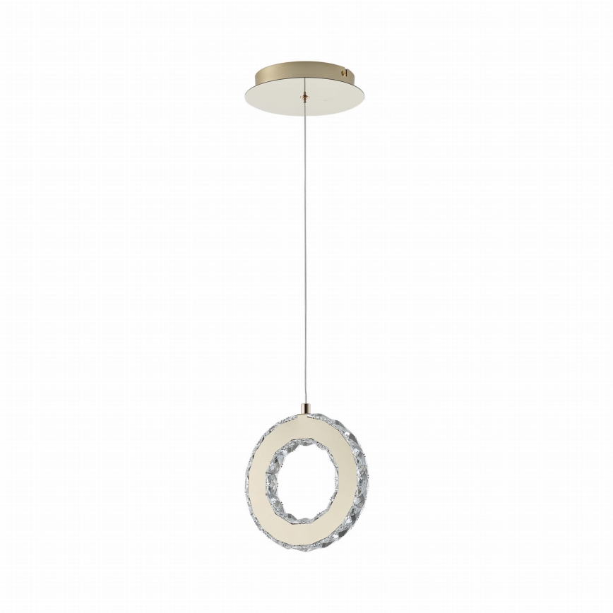 Zuma Line - LED stmievateľný luster na lankách LED/10W/230V zlatý