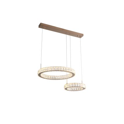 Zuma Line - LED luster na lanku LED/36W/230V ružové zlato