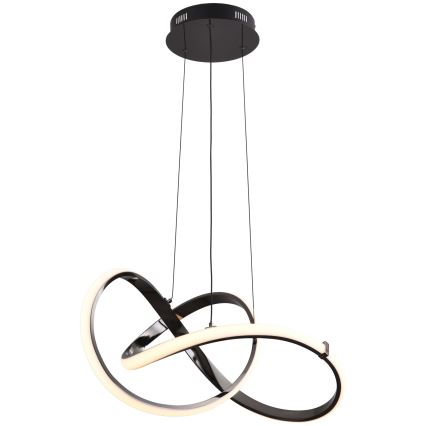 Zuma Line - LED Stmievateľný luster na lanku LED/44W/230V čierna