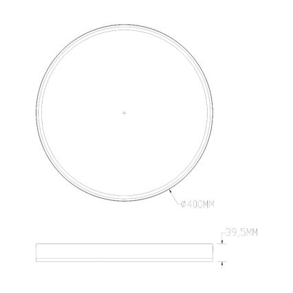 Zuma Line - LED RGBW Stmievateľné kúpeľňové stropné svietidlo LED/32W/230V + LED/8W 3000-6000K IP44 čierna/zlatá + diaľkové ovládanie