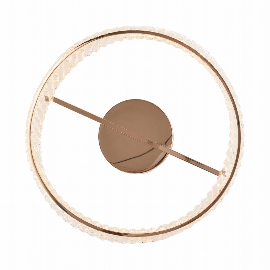 Zuma Line - LED stmievateľné stropné svietidlo LED/36W/230V pr. 52 cm ružové zlato