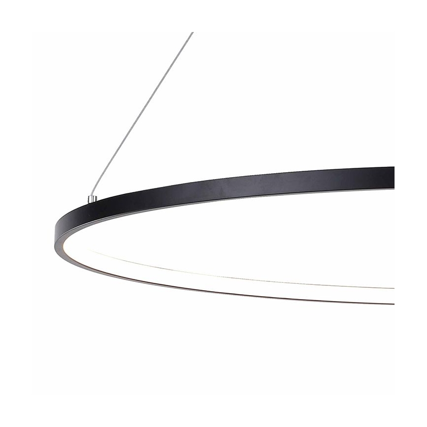 Zuma Line - LED Luster na lanku LED/40W/230V 3000/4000/6000K pr. 90 cm čierna
