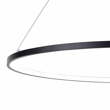 Zuma Line - Závesný LED luster na lanku LED/40W/230V 3000/4000/6000K pr. 90 cm čierna