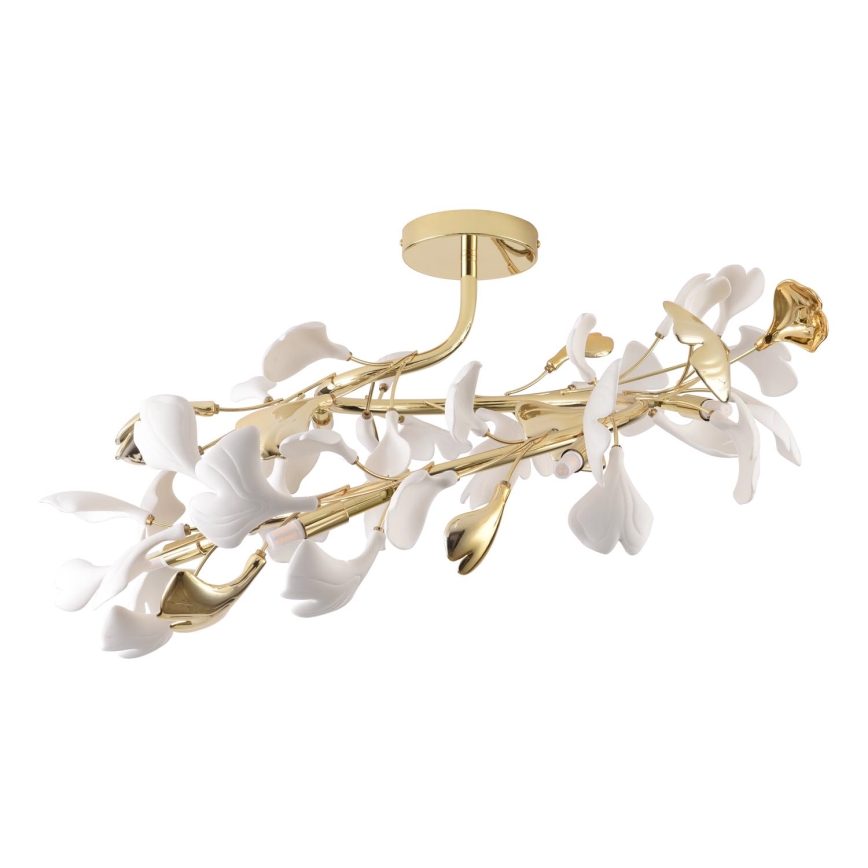 Zuma Line - Prisadený luster 6xG9/42W/230V, priemer 70 cm, zlatý