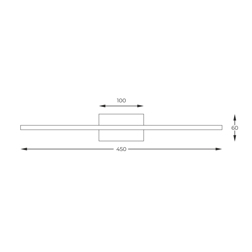 Zuma Line - LED Obrazové svietidlo LED/10W/230V 45 cm zlatá