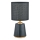 Zuma Line - Stolná lampa 1xE14/40W/230V čierna/zlatá/dekor mramoru