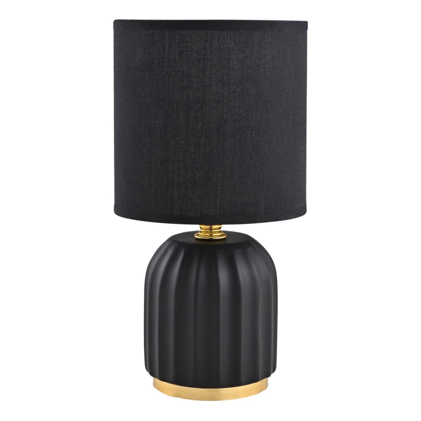 Zuma Line - Stolná lampa 1xE14/40W/230V čierna/zlatá