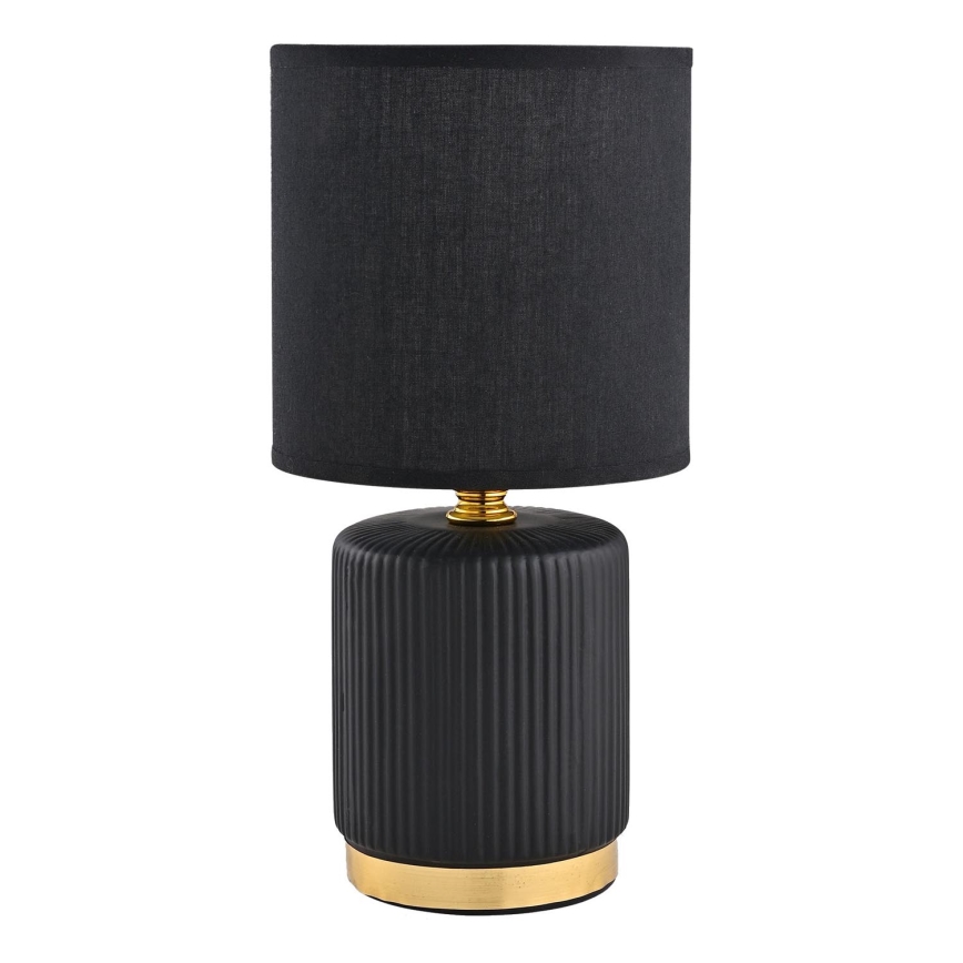 Zuma Line - Stolná lampa 1xE14/40W/230V čierna/zlatá