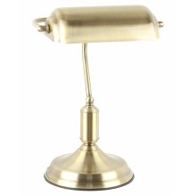 Zuma Line - Stolná lampa 1xE27/40W/230V zlatá