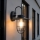 Zuma Line - Vonkajšia nástenná lampa 1xE27/60W/230V IP44 čierna