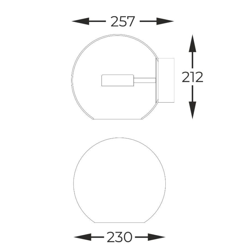 Zuma Line - LED Nástenné svietidlo LED/5W/230V lesklý chróm