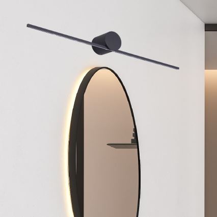 Zuma Line - LED Kúpeľňové osvetlenie zrkadla LED/6W/230V 40 cm IP44 čierna