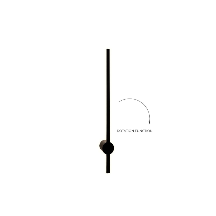 Zuma Line - LED Nástenné svietidlo LED/8W/230V 60 cm čierna