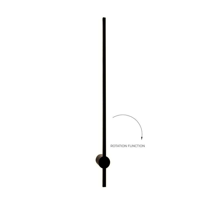 Zuma Line - LED Nástenné svietidlo LED/12W/230V 90 cm čierna